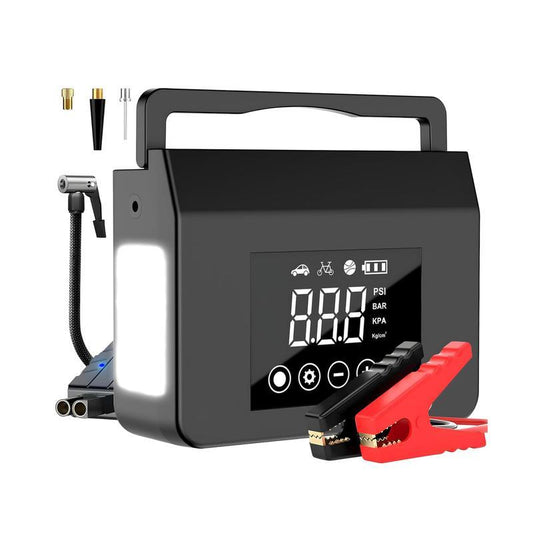 Tool Rush™ Portable Car Jump Starter with Air Compressor